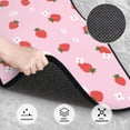 thumbnail image 3 of Fotbe Strawberry Floral Juego de 4 Tapetes para Auto con Estampado – Alfombrillas de Goma Reforzada, Diseño Antideslizante, Protección para Todo el Año – Vehículos, Autos, Camionetas y SUVs, 3 of 7