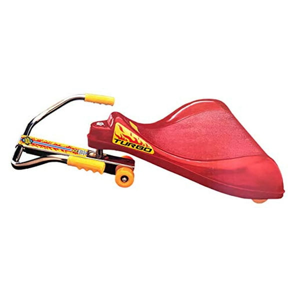 Big Time Toys The Original Roller Racer Flying Turtle Sit Skate, Kid Powered, No Motor, No Pedals, No Batteries, Power by Zig zag Motion, Promotes Active Play in or Outdoors, Non-marring Skate Wheels