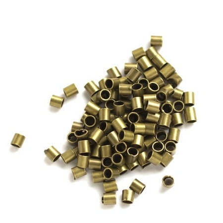 Crimping Tubes, 100 pk, Bronze
