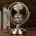 thumbnail image 2 of Metal Hour Glass Simple Modern Accurate Timing Delicate Sand Timer Home Decoration, 2 of 5