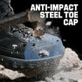 thumbnail image 2 of NORTIV 8 Waterproof Steel Toe Boots for Men Slip Resistant Safety Industrial Boots Wide Width, 2 of 7
