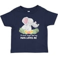 thumbnail image 3 of Inktastic I'll Never Forget That My Papa Loves Me with Cute Elephants Boys or Girls Baby T-Shirt, 3 of 5