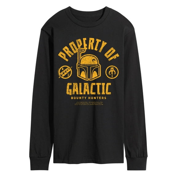 Star Wars - Property Of Galactic Bounty Hunters - Men's Long Sleeve Tee