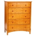Bolton Furniture Essex 5Drawer Chest, Multiple Colors