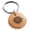 Rose, variant on Stainless Steel Nautical Needle Dial Compass Engraved Small Medallion Circle Charm Keychain Keyring