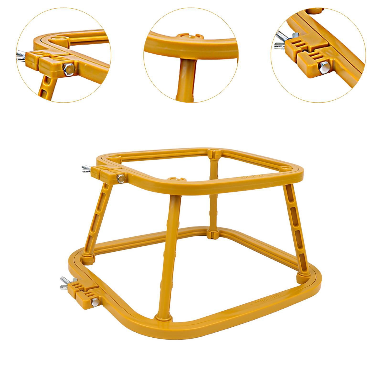 amagogo Cross Stitch Hoop Double Layer DIY Embroidery Hoop for Arts Crafts Stitching