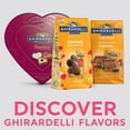 thumbnail image 2 of GHIRARDELLI Valentine's Day Caramel Milk Chocolate Hearts, 4.1 oz Bag, 2 of 14