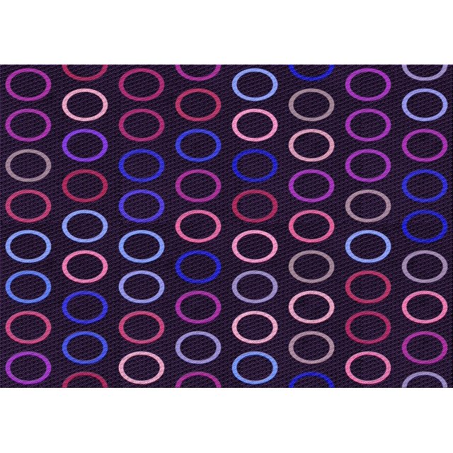 Ahgly Company Machine Washable Indoor Rectangle Transitional Rebecca Purple Area Rugs, 7' x 9'