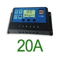 thumbnail image 2 of Solar Panel Controller Battery Charge Regulator 2USB 12V/24V Battery Controller 10A~100A Photovoltaic Street Lamp Control System ,Widely Used, 2 of 6