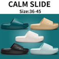 thumbnail image 2 of 2023 Calm Slide Hombres Y Mujeres Suave Impermeable Zapatillas Deportivas Para El Hogar Sandalias, 2 of 4