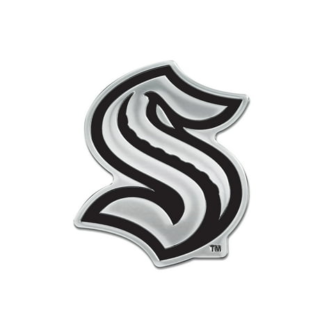 WinCraft Seattle Kraken Team Chrome Car Emblem