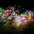 thumbnail image 3 of Dinheiro Día del Padre Luz Solar Exterior Cadena Luces de Jardín Blanco Cálido 20M-200LED, 3 of 5