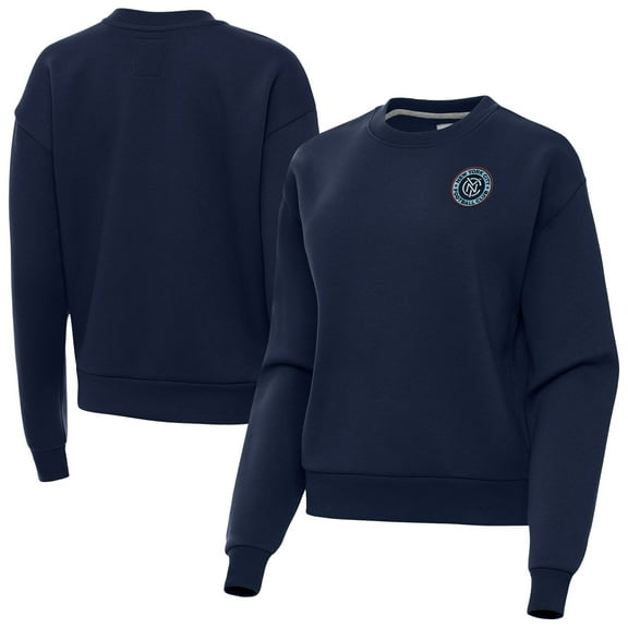 Women's-Antigua Navy New York City FC Victory Pullover Sweatshirt