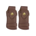 thumbnail image 1 of Uxcell 2pcs Funda de Cuchillo de Cuero 5.2" x 2.4" Diseño de Lazo para Cinturón para Llevar Cuchillo Plegable, Marrón, 1 of 6