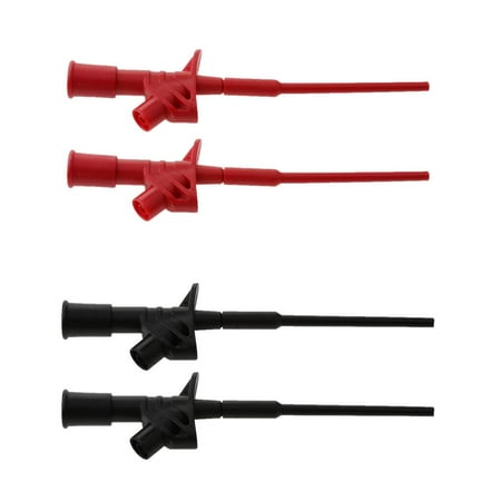 4x Test Hook Clip Flexible Testing Probe