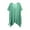 Green, variant on 2025 Beach Swimwear Crochet Cover up Women's Summer Batwing Sleeve Swimsuit Bikini Tops Tees Bathing Suit Coverups