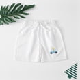 thumbnail image 4 of ZHANGDER 3 Pack Baby Boy Shorts Casual Elastic Waist Soft Clothes for Summer Daily with Drawstring, 18M-6Y, 4 of 8