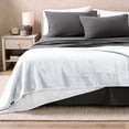 thumbnail image 2 of Manta de Cama de Felpa Sherpa Mullida y Suave Reversible Liviana Tamaño Matrimonial/queen Blanca Bare Home, 2 of 6
