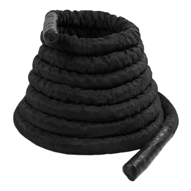 jinwen Corde de Combat Entraînement de Force pour Intérieur Extérieur 2.8M 25mm Noir
