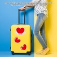 thumbnail image 3 of 50pcs Suitcase Sticker PVC Waterproof Laptop Decal English Phrase Refrigerator Decoration Paster, Type 9, 3 of 8