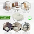 thumbnail image 2 of ICANSIT Memory Foam Seat Cushion for Office Chair Cushion for Tailbone Pain Relief Home Car Seat Cushion Beige Spandex, 2 of 8