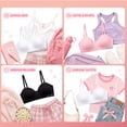thumbnail image 5 of dELiA*s Girls Bras - 3 Pack Seamless Padded Bras for Teens with Removable Straps, 5 of 7