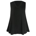 thumbnail image 4 of outfmvch plus size tops for women plus size tank for sleeveless tunic to wear with leggings summer for dressy casual womens tops tank top for women black, 4 of 7