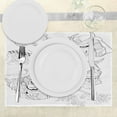 thumbnail image 3 of Ambesonne Kabuki Place Mats Set of 4, Japanese, Standard Size, Black White Pink, 3 of 6