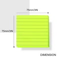 thumbnail image 3 of Skycase Sticky Notes Line, 10Pads Colored Sticky Notes, Padded Sticky Notes, Self-Adhesive Notes Line Colorful Post Memos for Office and Home, 3 of 10