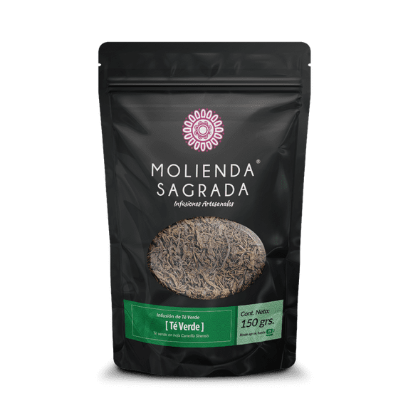 Molienda Sagrada - Té Verde Puro en Hoja 150 Gr. - 100% Natural