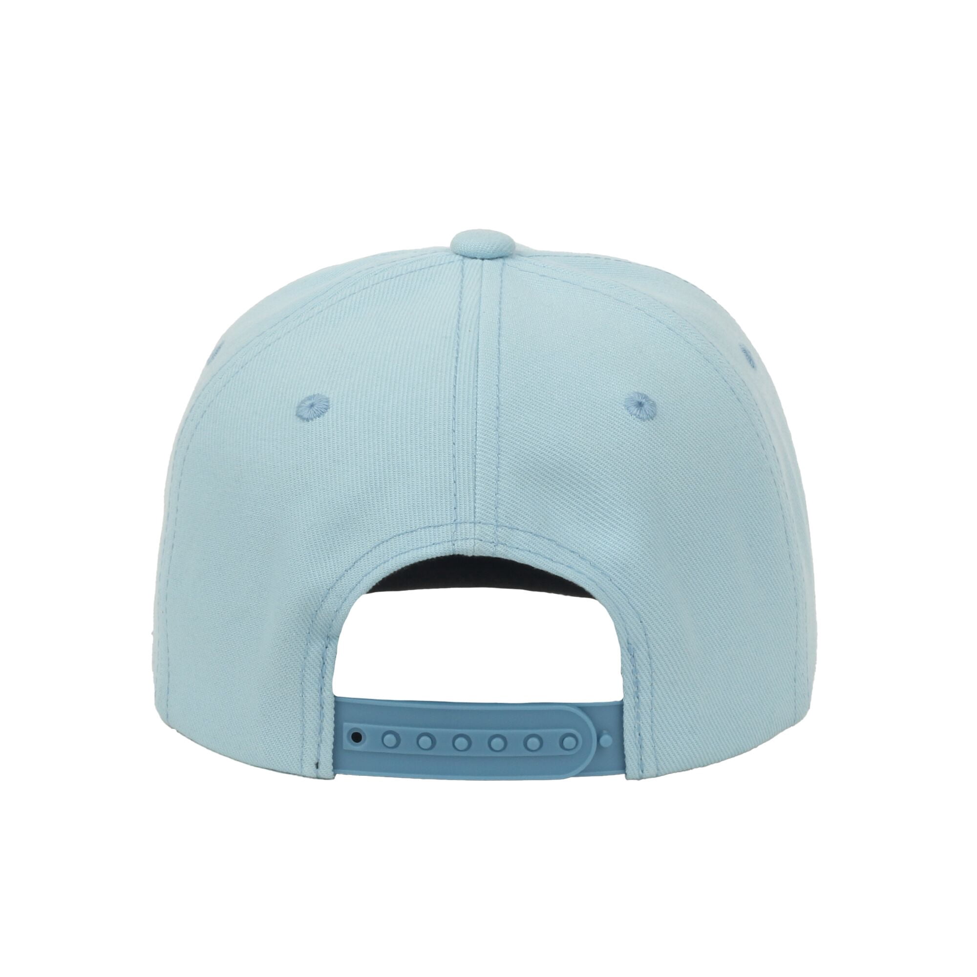 Outdoor Cap Duck 5-Panel Unstructured Hat – Flat Visor with Rope, Waterfowl Hunting Cap, Light Blue, One Size