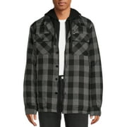 Tony Hawk Men's Quilted Lining Hooded Shacket
