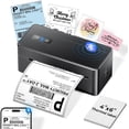 thumbnail image 1 of LabelCreate Bluetooth Thermal Shipping Label Printer, 4x6 Thermal Label Printer for Small Business, 2410BT Wireless Label Printers Compatible with iO, 1 of 9