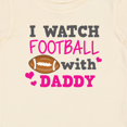 thumbnail image 4 of Inktastic I Watch Football with My Daddy Boys or Girls Baby T-Shirt, 4 of 5