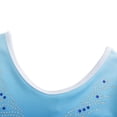 thumbnail image 4 of 5-12T Girls Gymnastic Leotard Kids Sparkly Diamond Gradient Ballet Dance Suit Long Sleeve Dancewear, 4 of 12