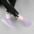 thumbnail image 6 of Unisex Sock Walking Shoes Wide Toe Box Slip-on Mens Running Shoe Womens Lightweight Casual Fashion Sneakers 9Women/7Men, 6 of 7