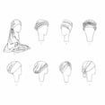 thumbnail image 2 of Simplicity Paper Sewing Pattern 9300 - Headwear for Women, 2 of 3