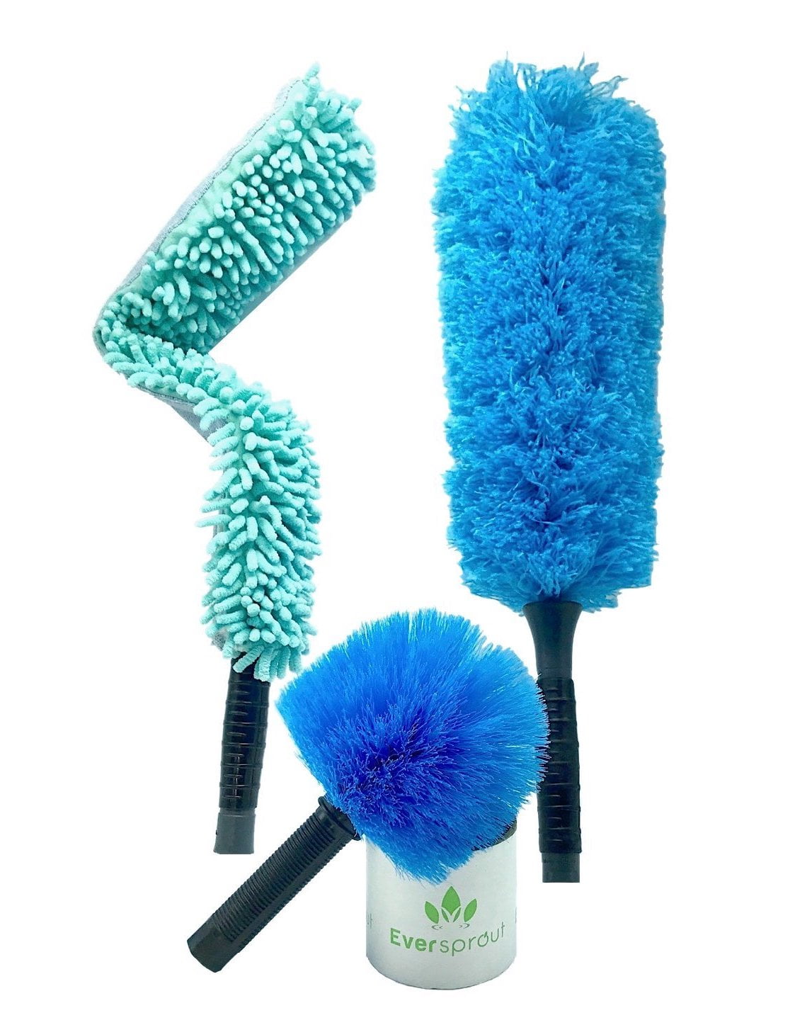 EVERSPROUT Duster 3Pack HandPackaged Cobweb Duster, Microfiber