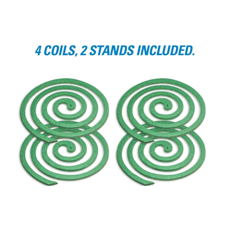 Pic Outdoor Mosquito Repellent Coils, 4-Pack with Stands photo 2