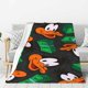 thumbnail image 3 of Manta de felpa suave y cómoda con diseño de pato Lucas, ligera, cálida y de franela para sofá cama de 50 x 40 pulgadas, 3 of 8