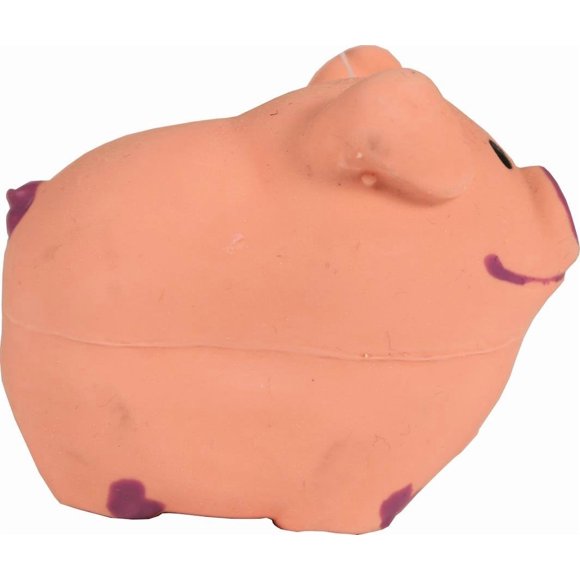 Lil Pals Latex Pig Dog Toy - 3" Long