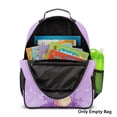 thumbnail image 4 of Pzuqiu Purple Sleeping Puppy 13.5 Inch Kids School Backpack Water-Resistant Padded Breathable Straps Lightweight Preschool Bag for Toddler Girls Boys Kindergarten Daycare, 4 of 7