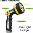thumbnail image 4 of Melnor RelaxGrip 5 Pattern Adjustable Metal Hose Nozzle, 4 of 7