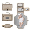 thumbnail image 2 of SPEKSEE Portable Diaper Changing Pad - Outdoor Travel Foldable Waterproof Diaper Bag with Shoulder Strap and Wet Wipes Pocket, 2 of 7
