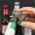 thumbnail image 1 of Tapa de la botella de campamento de senderismo Abridor de la tapa al aire libre Herramienta ficticia Casco con forma de casco táctico Modelo de casco rápido para regalo de decoración, 1 of 9