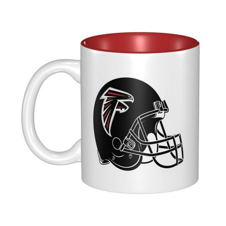 

Atlanta_Falcons 11 Oz Originality Coffee Mugs Large Water Mugs With Handle Porcelain Coffee Cup Thank You Gifts For Mom Dad And Friends Red