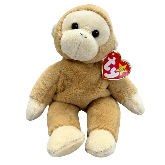 Ty Beanie Baby - Bongo II the Monkey  – 30th Anniversary  - Stuffed Animal