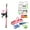 Pink, variant on Moclever 4ft Kids Telescopic Fishing Rod and Reel Combo Kit with 56Pcs Lures for Boys Girls, Blue