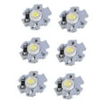 thumbnail image 3 of 25Pcs 0.5W 5V LED Lamp Bead Light Source Chip with Aluminum Plate, High Brightness, Low Power Consumption, Easy Installation for Flashlights, DIY Modeling Lights, Headlights, 3 of 8