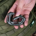 thumbnail image 5 of 5Pcs Tactical MOLLE Carabiners - Fast Spring Hook D-Clip, 5 of 8
